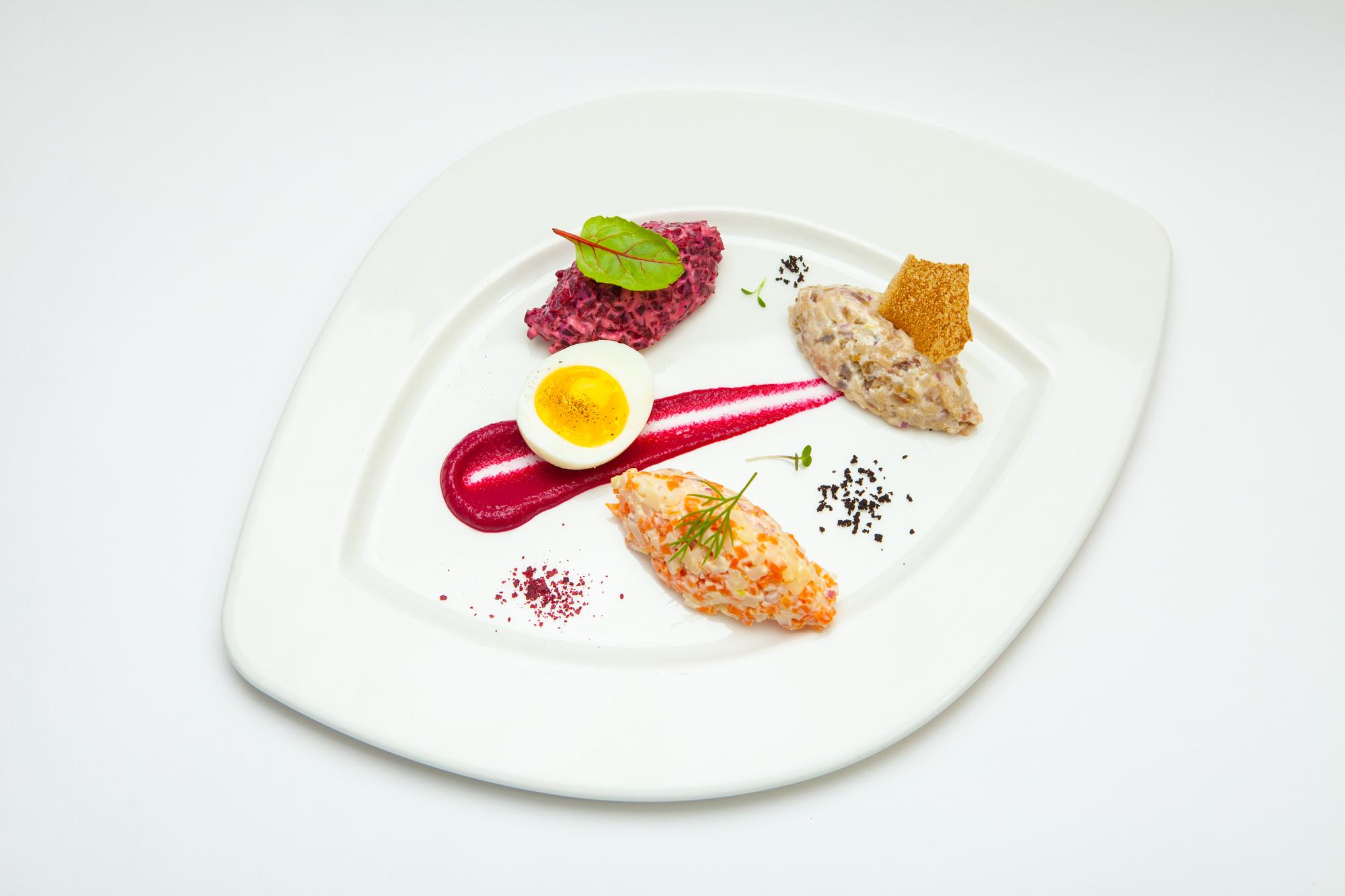 Gotowe danie w stylu fine dining
